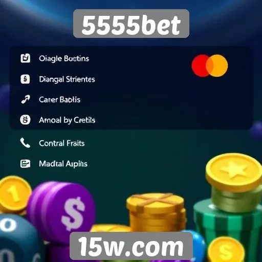 Métodos de pagamento disponíveis na 5555bet